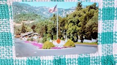 POST CARD ITALIAN SWISS COLONY WINE ROOM SAN FRANCISCO CALIFORNIA