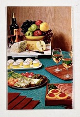 1964 DINE WITH WINE Taylor Wine Company (New York) COOKBOOK & wine parings ORIG