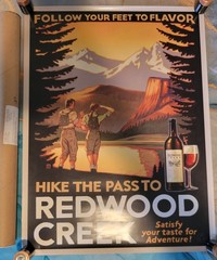 REDWOOD CREEK WINE AD #6 RARE 2004 OUT OF PRINT « HIKE THE PASS TO