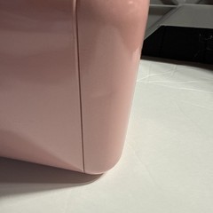VEUVE CLICQUOT Pink Rose Champagne Refrigerator Wine Bottle Holder Tin France