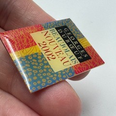 Vintage Georges Duboeuf Beaujolais Nouveau 2002 Wine Travel Lapel Pin