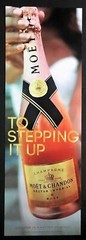 MOET & CHANDON CHAMPAGNE 1MM PVC BOARD POP LIQUOR STORE 48&Prime; x 16&Prime; LARGE POSTER