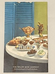 Vtg 50s 1958 Taylor Wine Company « Come for Cocktails » Recipe Booklet Lithographs