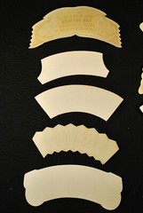 ORIGINAL C.1890 UNUSED JAPANESE WINE / SAKE BOTTLE LABELS & MISPRINTS / ART # 1