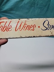 MOGEN DAVID WINE Corp. Metal Sign / Dry Table Wines/Sweet Table Wines/Champagnes