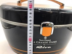 Veuve Clicquot La Grande Dame by Riva Champagne Vanity Case Limited Black Empty