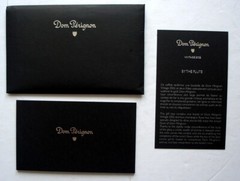 Dom Perignon 2002 Booklet (from special gift box w/ flutes)