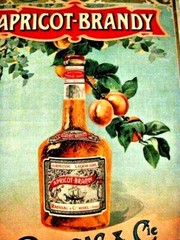 Large 1920-30&rsquo;s French Advertising Sign « Apricot-Brandy » – « Raissac & Cie »*