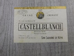 Grand Cremate Castellblanch Spain 1959 Sparkling Wine Vintage Label Winery