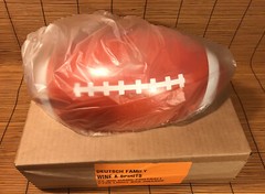 NEW YELLOW TAIL WINE HOLIDAY TAILGATE FOOTBALL LIGHTBOX Orange