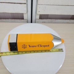 Veuve Clicquot Oversized Pencil Display 14” Champagne Bar Decor Advertising