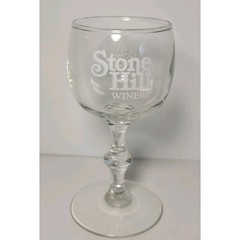 Vintage Stone Hill Winery Souvenir Tasting Glass Missouri 5&Prime;