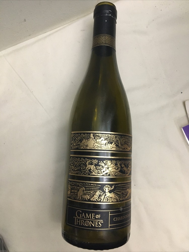 Game of Thrones Empty Wine Bottle 2016 Chardonnay
