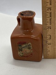Manhattan Brand Miami Florida 1930&rsquo;s wine Small Pitcher Advertising/ Rare
