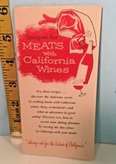 Vintage Recipes for Meats with California Wines – Wine Advisory Board San Franci