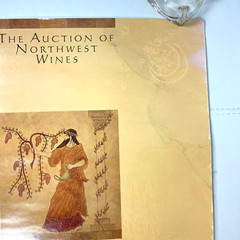 Northwest Wines 1995 Auction Event Poster Chateau Michelle Woodinville WA 26×26