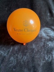 VEUVE CLICQUOT BALLOONS x10 Mixed 5 Pink 5 Orange Party Luxury Champagne Shower