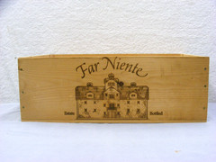 Far Niente 1991 Chardonnay Napa Valley California Wooden Wine Crate 12 x 750ml