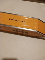 Veuve Clicquot ASPEN Destination Arrow Tin Limited Edition Run EMPTY TIN ONLY