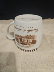 Castello Di Amoroso Winery Mug Napa Valley California 12oz brown Souvenir Cup
