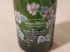 Grand Fleuron Brut Blanc De Blank 187ml Collector&rsquo;s Small Painted Bottle – Empty