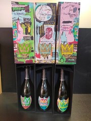 Dom Perignon 2015 Jean Michael basquiat Edition Limited (empty) 3 Bottles 3 boxぴ
