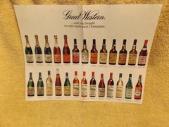 GREAT WESTERN The Pleasant Valley Wine Company Hammondsport, NY brochure & Flyer