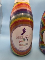 Barefoot Bubbly Limited Edition Pride 2020 bottle, LGBTQ+
