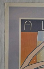 Wente Bros California Sparkling Wine Poster by Stephen Haines Hall 1983 20 x 30