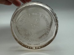 Vintage 12&Prime; Garrett Co. Virginia Dare Wine 4/5 Quart Glass Bottle, Nice