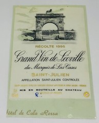 Grand Vin de Léoville Saint-Julien 1995 – Vintage Wine Labels