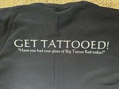 Big Tatoo Red T-shirt
