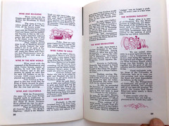 California Wine VINTAGE Booklet San Francisco GUIDE TO WINES Wine Land America