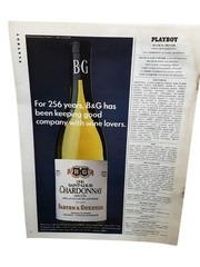 1982 Barton & Guestier B&G Wine Retro Magazine Ad