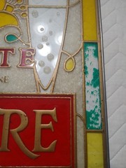 Ballatore Spumante California Sparkling Wine Stained Glass Sign