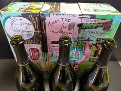 (empty) Dom Perignon 2015 Jean Michael basquiat Edition Limited 3 Bottles 3 box