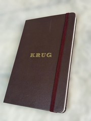 KRUG Signed Moleskine Notebook A5 P55 Limited Edition Champagne Collectible