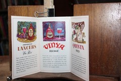 Vintage 1970&rsquo;s Lancers Vin Rose Wine Brochure