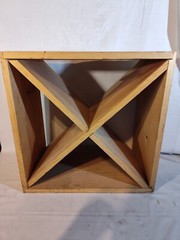 Vintage Ernest & Julio Gallo Wine Wood Bottle Crate Advertising Display 20 X 20&Prime;