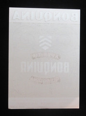 Vintage French Art Deco Bonquina Quinquina Aperitif Wine Label France