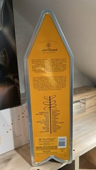 VEUVE CLICQUOT Champagne Celebrity Edge Cruise Orange Arrow Sign Metal Tin Box