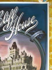 SAN FRANCISCO CLIFF HOUSE & Sutro Heights POSTER Tom Wyrsch documentary rare SF