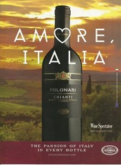 2015 Folonari Chianti Wine print ad advertisement