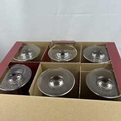 Wine Glass Napa Valley Girard Winery Etched Stolzle Crystal 23Oz New x6
