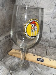 Wine Glass Old Firehouse Winery Geneva On the Lake Ohio Dalmatian Fire Dog