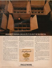 Inglenook Napa Valley Rutherford CA Charbono Wine Vintage Print Ad 1970