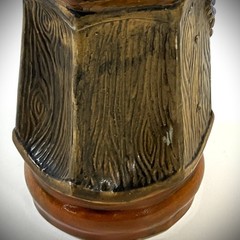 VTG Casa Vinicolo Bardi Ubaldo Monk 1761 Red Wine Decanter Ceramic Italy 1961 EC