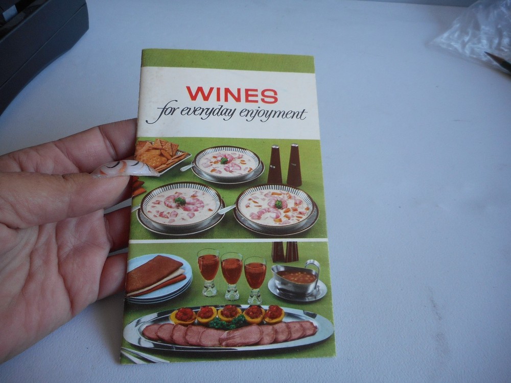 Vintage 1958 The Taylor Wine Co Wines for Everyday Enjoyment