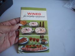 Vintage 1958 The Taylor Wine Co Wines for Everyday Enjoyment