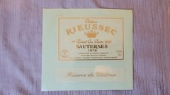 French Restaurant Nikuni Nagoya Of Japan Wine Labels Lot Of 4